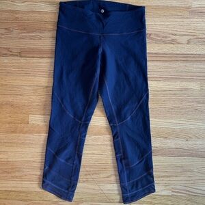 Lululemon Cropped Leggings Sz 8